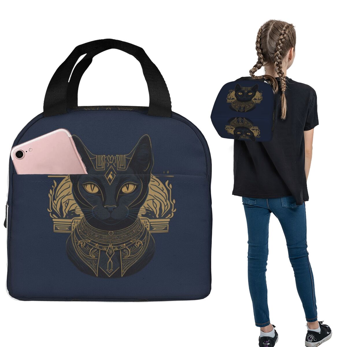 Women Bags Egypt - Sac à déjeuner isotherme portable pour