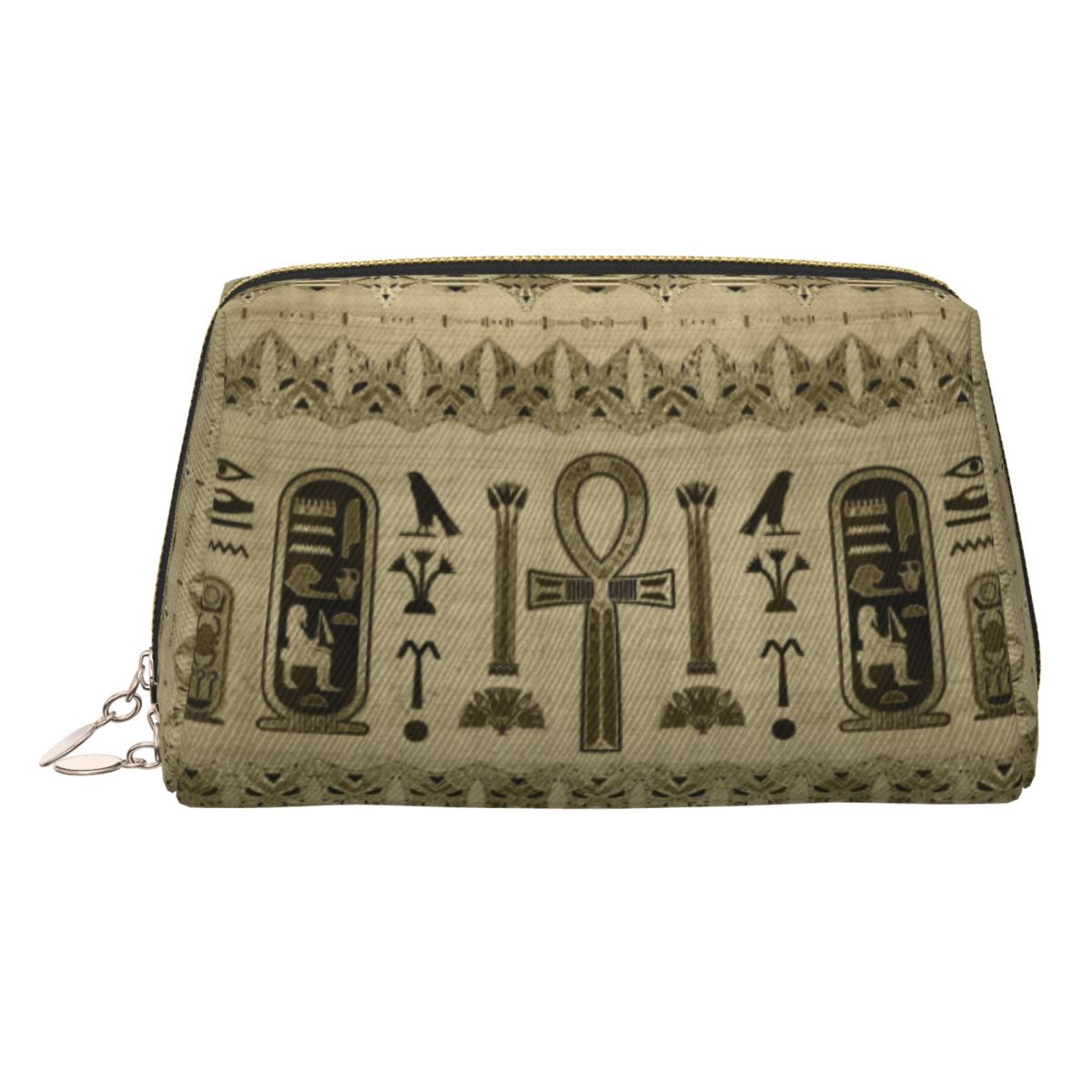 Women Bags Egypt - Trousse de toilette croix égyptienne Ankh,