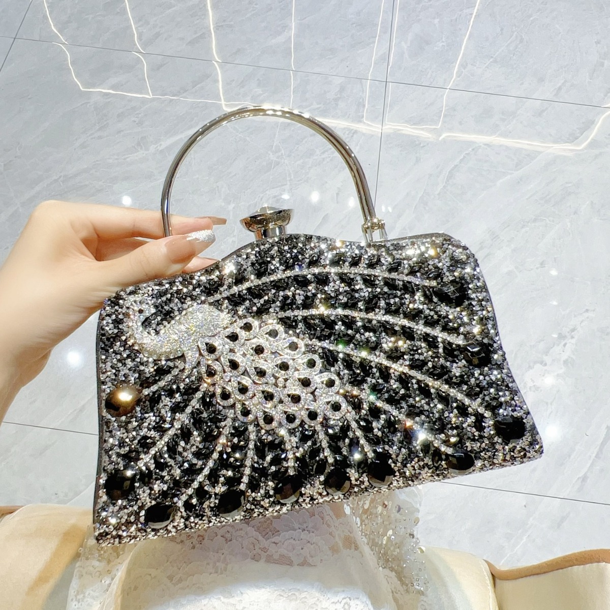Nouveau sac à main plein de di - Women Handheld Bags avis et prix