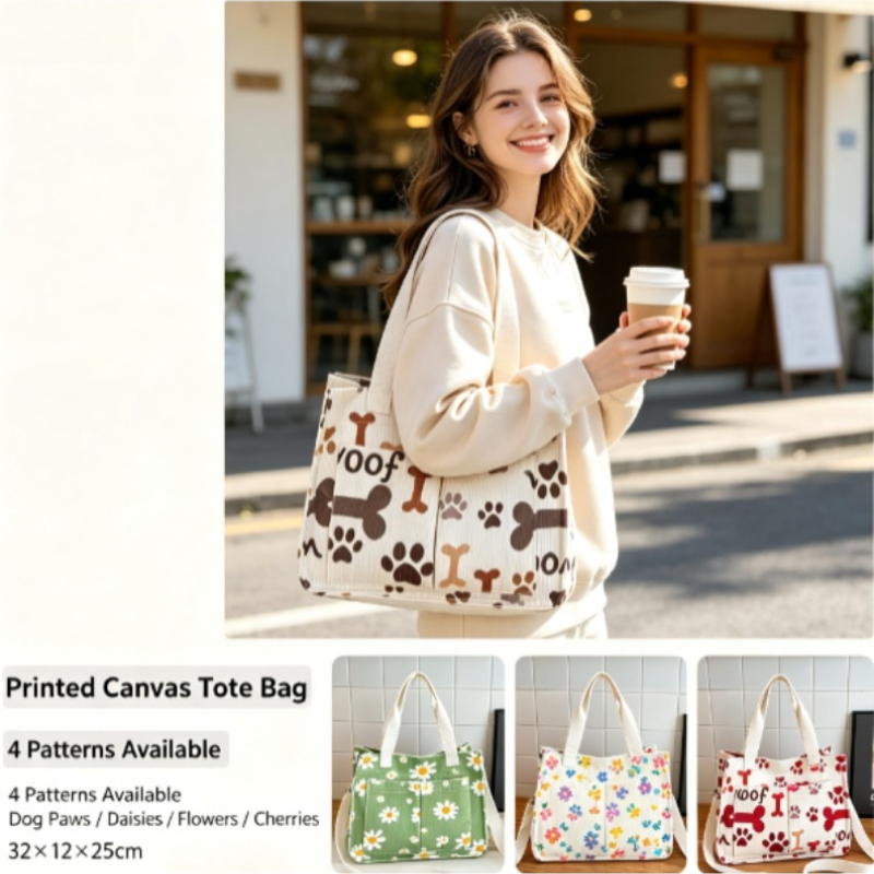 Sac écologique en velours côte - Women Handheld Bags avis et prix